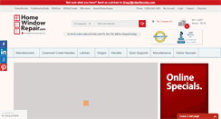 Desktop Screenshot of homewindowrepair.com